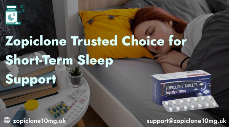 Zopiclone Trusted Choice for Short-Term Sleep Support